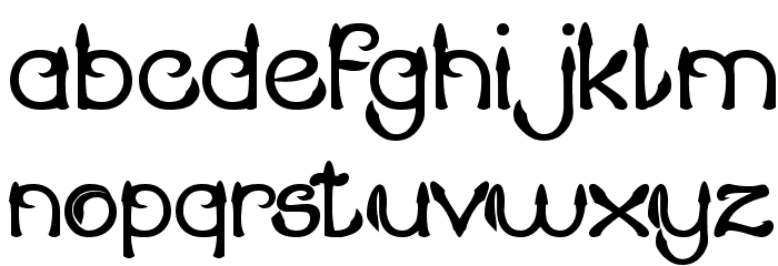 KING OF PIRATE Bold Font LOWERCASE