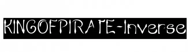 KING OF PIRATE-Inverse  Скачать бесплатные шрифты