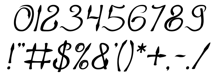 KING OF PIRATE Italic Font OTHER CHARS