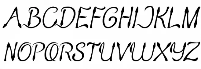 KING OF PIRATE Italic 字体 大写
