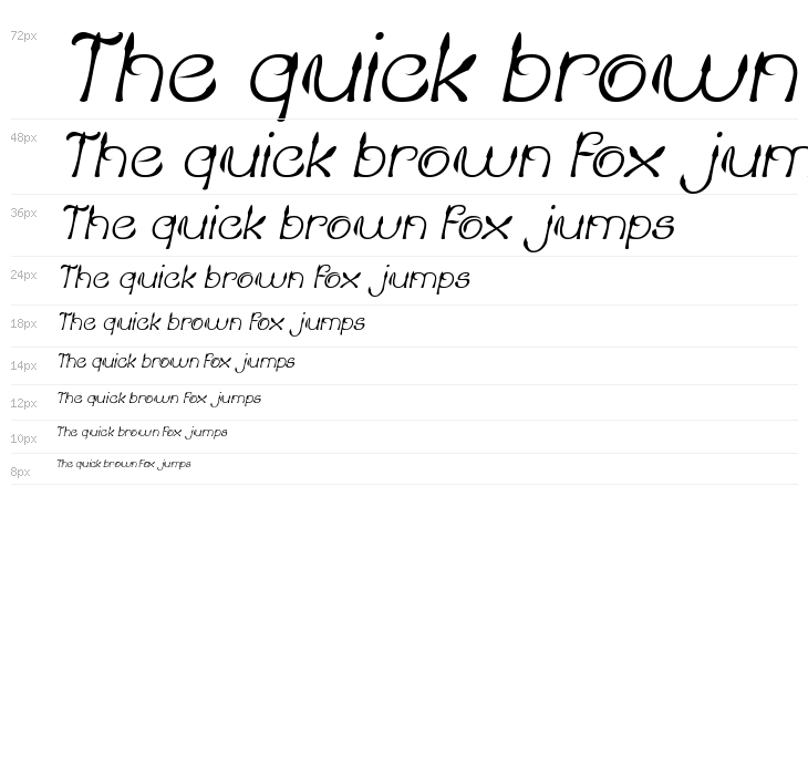 KING OF PIRATE Italic Waterfall