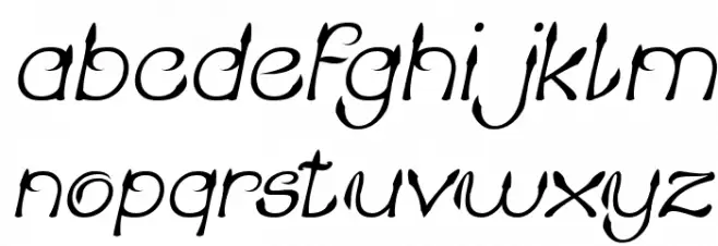 KING OF PIRATE Italic خط أحرف صغيرة
