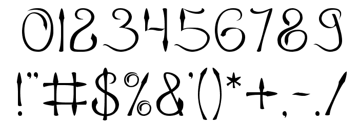 KING OF PIRATE-Light Font OTHER CHARS