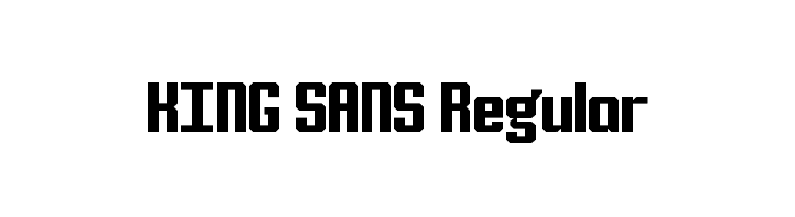 KING SANS Regular  Descarca Fonturi Gratis