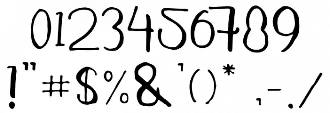 KINGDOM STORIA Font OTHER CHARS