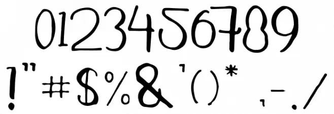 KINGDOM STORIA Font OTHER CHARS