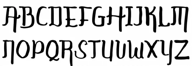 KINGDOM STORIA Schriftart Groß