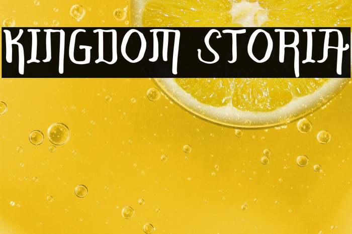 KINGDOM STORIA Example 3