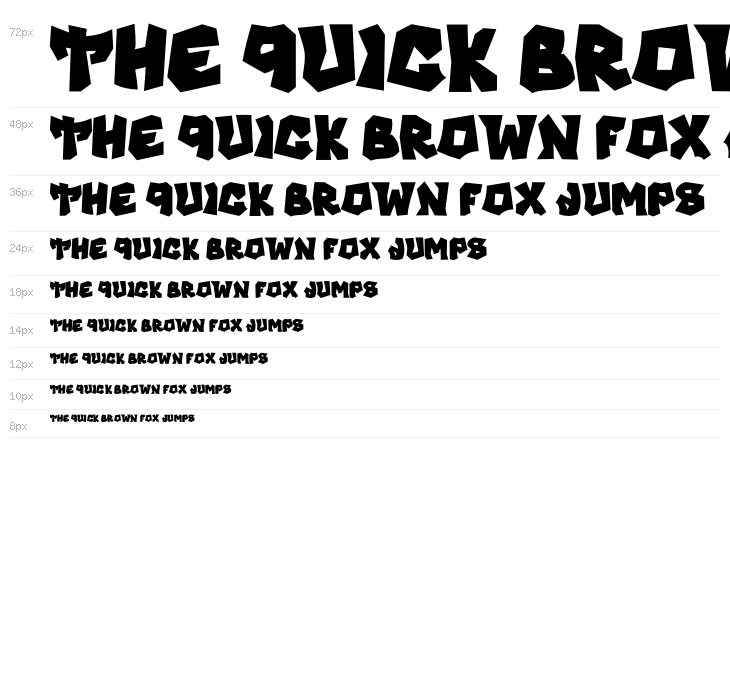 KINGER BOLD PERSONAL USE Waterfall