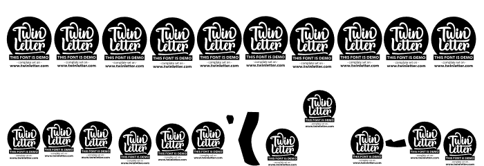 KINGER PERSONAL USE Font OTHER CHARS