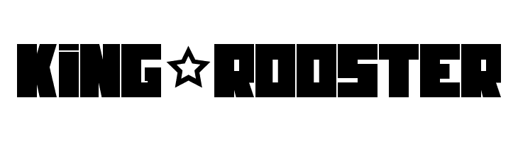 KING&ROOSTER Font