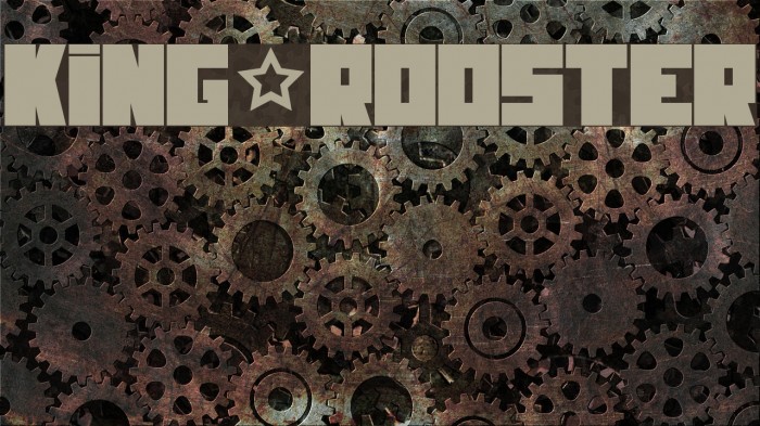 KING&ROOSTER Font examples