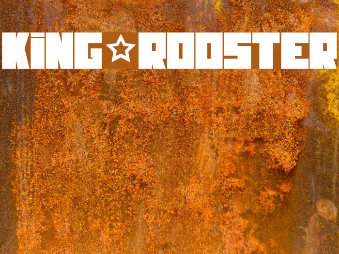 KING&ROOSTER Font examples