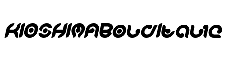 KIOSHIMA Bold Italic  免费字体下载