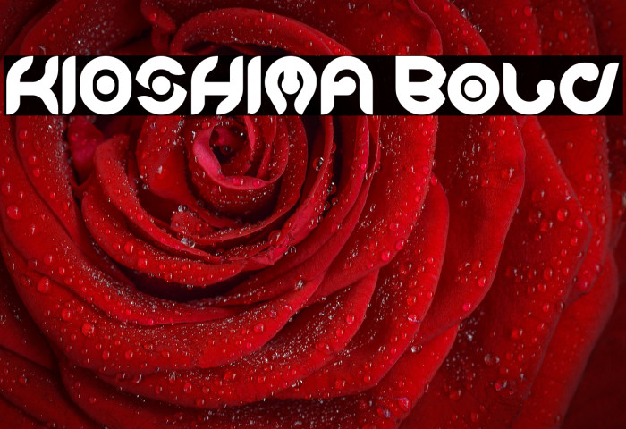 KIOSHIMA Bold Example 1