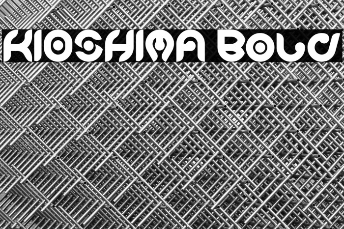KIOSHIMA Bold Example 3