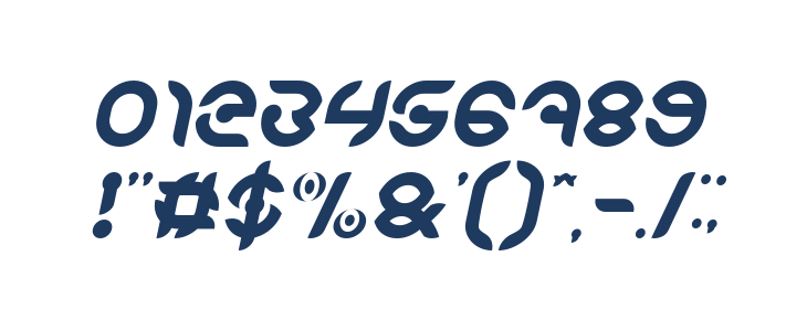 KIOSHIMA Italic Other Characters