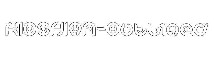 KIOSHIMA-Outlined  免费字体下载