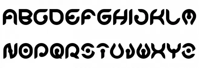 KIOSHIMA 字体 大写