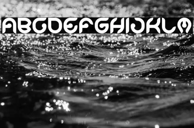 KIOSHIMA Font examples