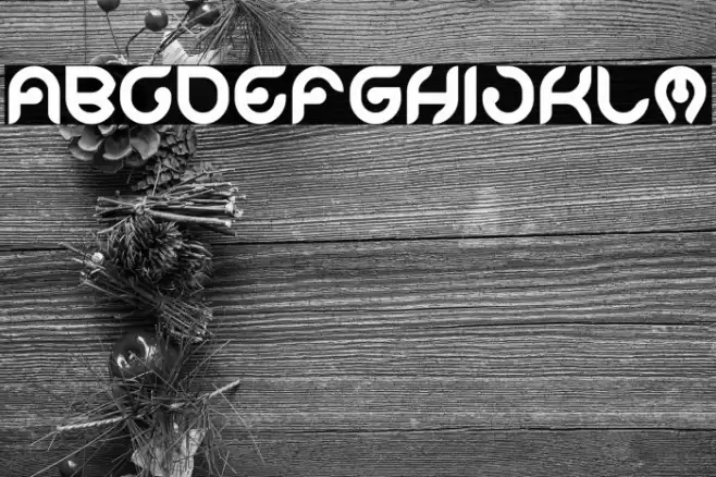 KIOSHIMA Font examples