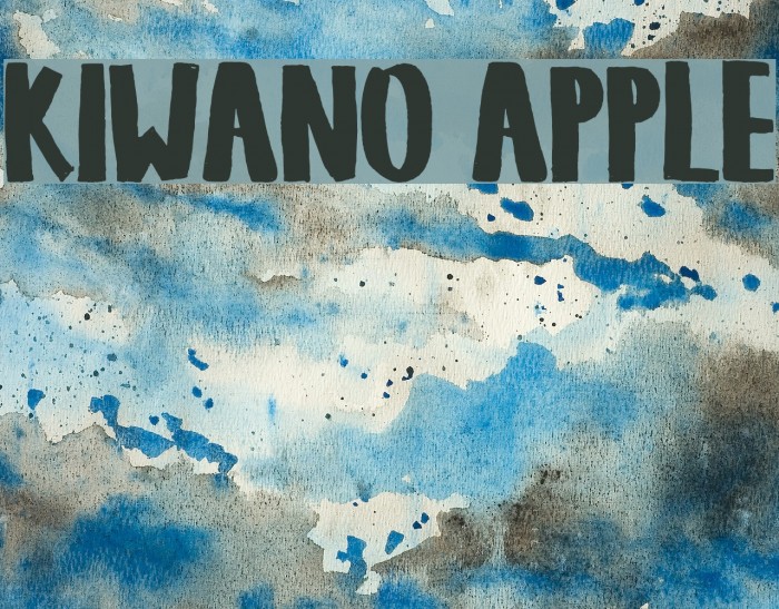 KIWANO APPLE Шрифта examples