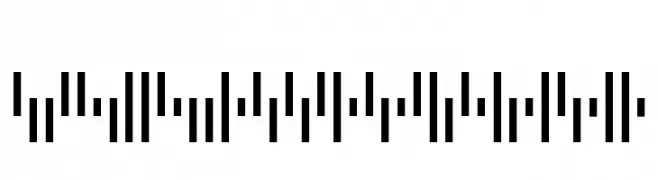 KIX Barcode  免费字体下载