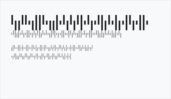 KIX Barcode Business Card