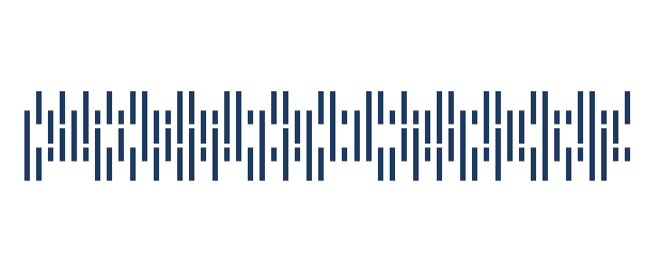 KIX Barcode Lowercase