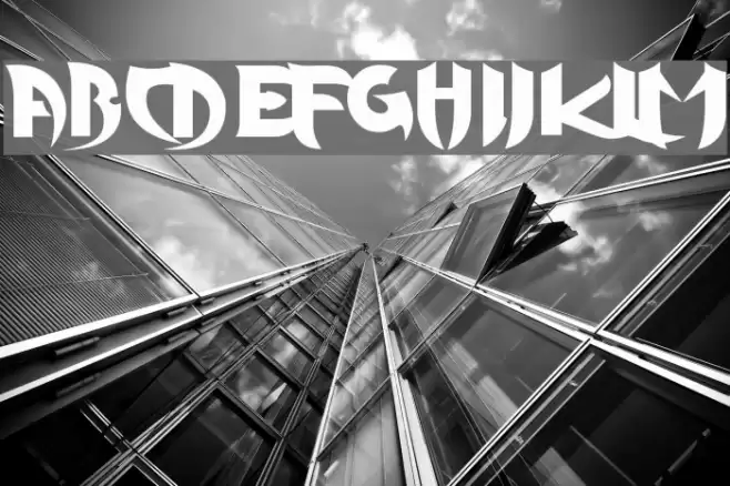 KInifed Font examples