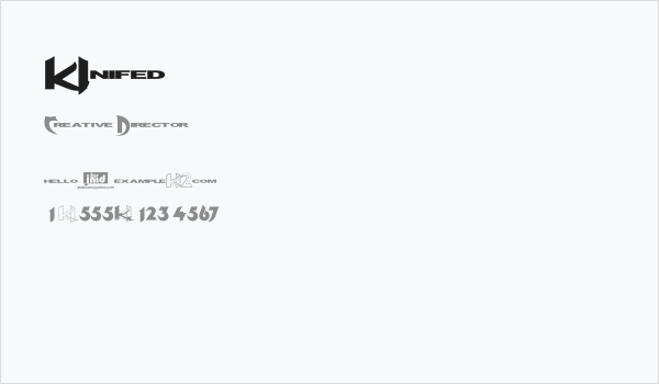 KInifed Business Card