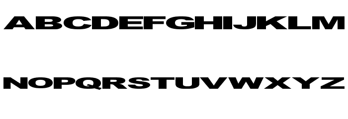 KInifed Font LOWERCASE