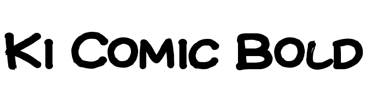 Ki Comic Bold Font