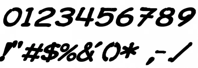 Ki Comic BoldItalic Fuentes OTROS CHARS