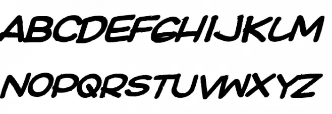 Ki Comic BoldItalic Fonte MAIÚSCULAS