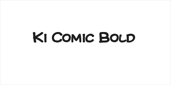 Ki Comic Bold Logo