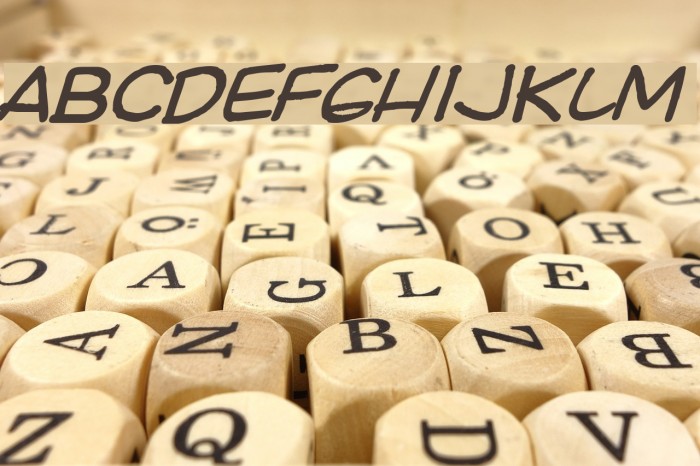Ki Comic Italic Font examples