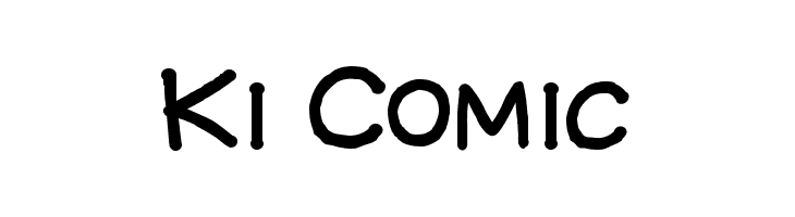 Ki Comic  Fuentes Gratis Descargar