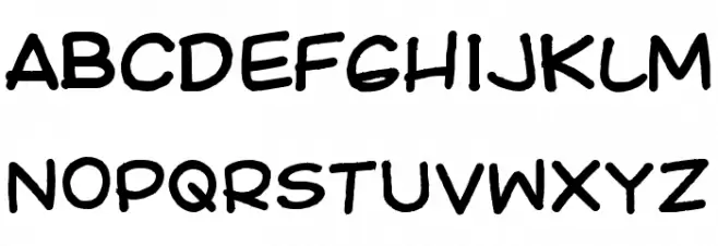 Ki Comic Caratteri MINUSCOLO