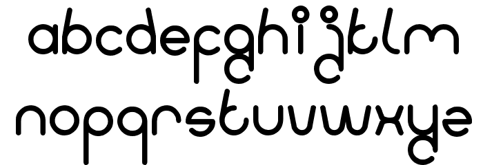 KiSSING THE RAIN Font LOWERCASE