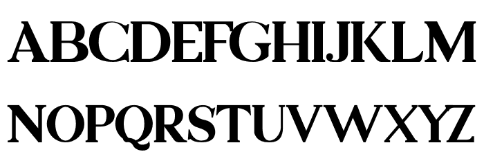 Kiano Trial Font UPPERCASE