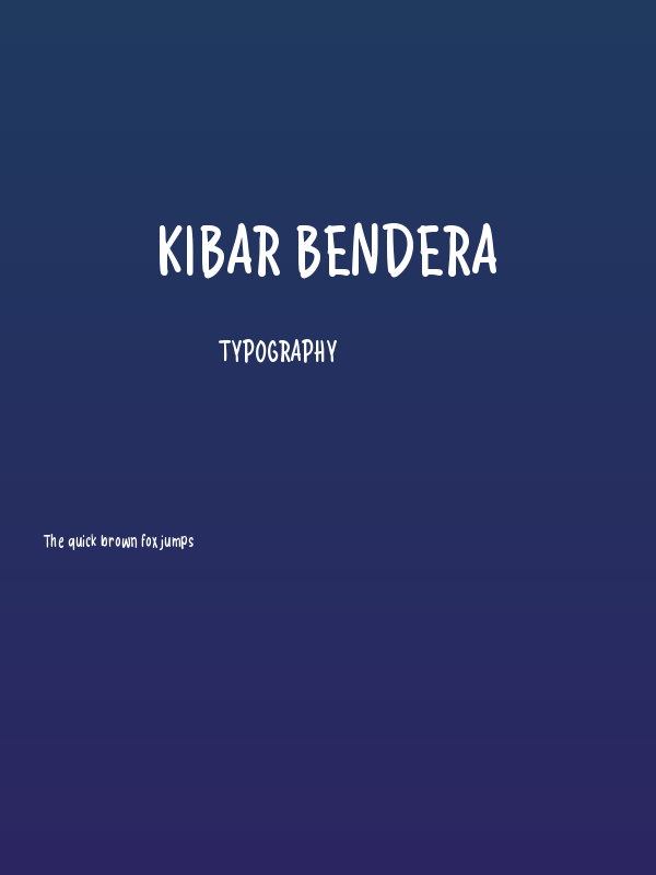 Kibar Bendera Poster
