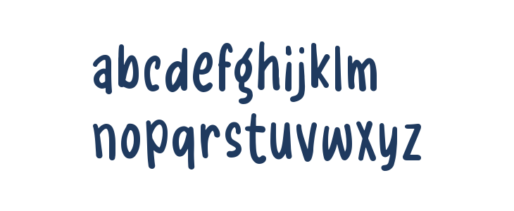 Kibar Bendera Lowercase