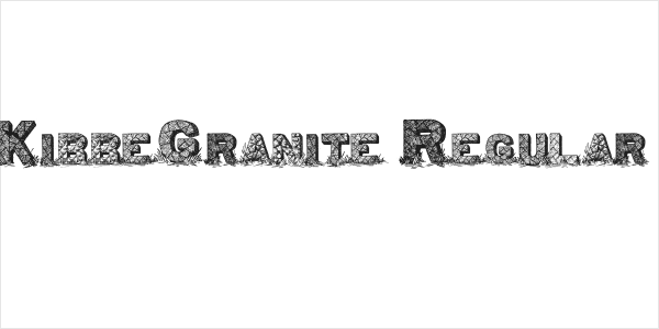 KibbeGranite-Regular Logo
