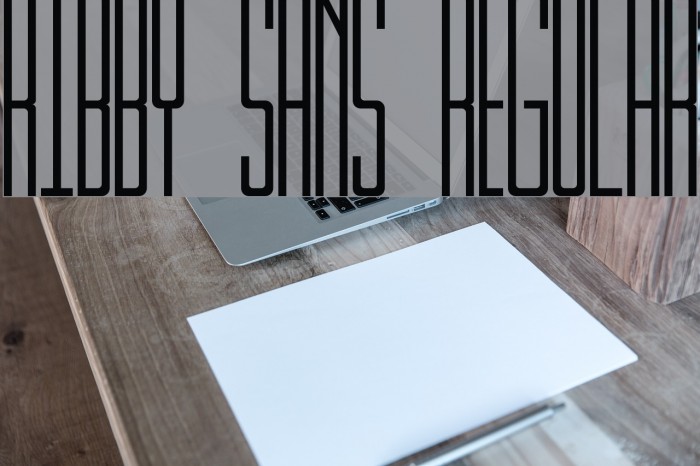 Kibby Sans Regular Font examples