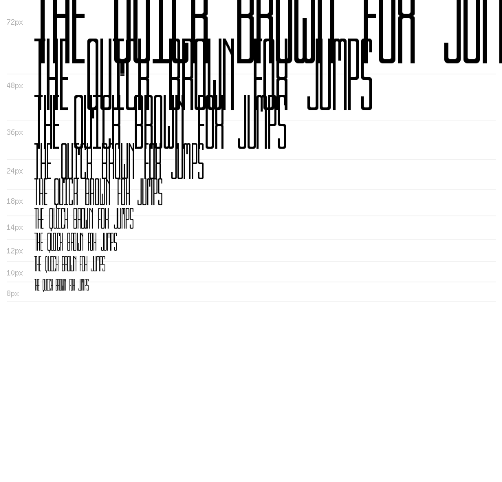 Kibby Sans Regular Waterfall