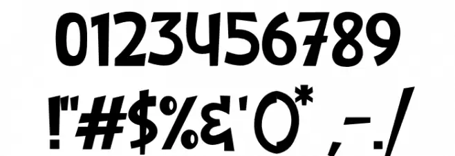 Kicau Mania Font OTHER CHARS