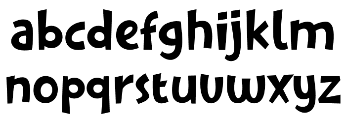 Kicau Mania Font LOWERCASE