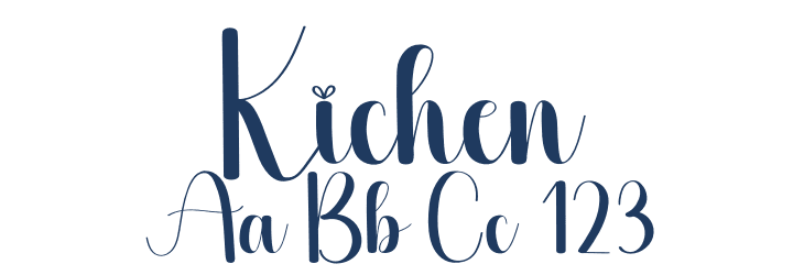 Kichen Font Preview