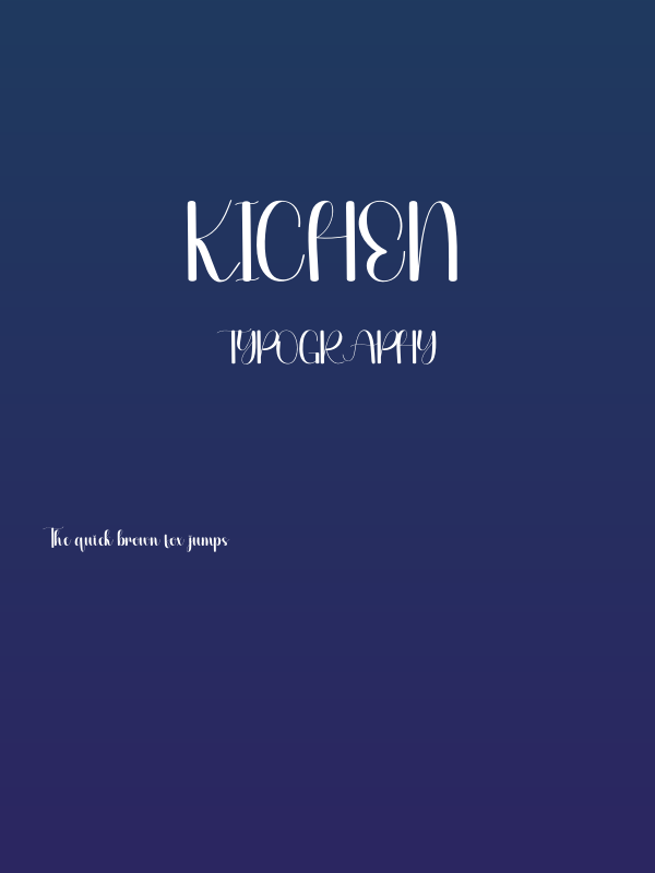 Kichen Poster